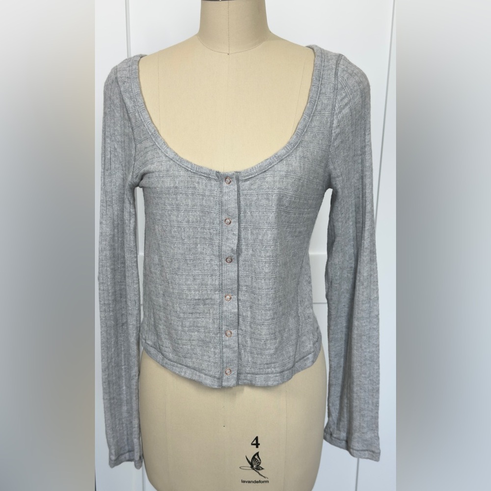NWT Intimately Free People Cabin Ready ¾ sleeve cardigan